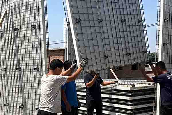 37公分钢筋网架墙体 | 农村自建房被动式建筑适用 | 超厚保温抗震墙体 | 瑞绿特厂家直供 展示图 2